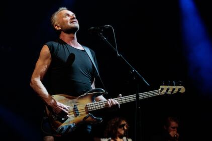 Sting dal Kaaboo Texas Music Festival di Arlington 2