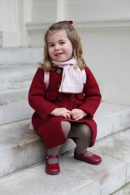 Il primo giorno di asilo nido della principessa Charlotte 1