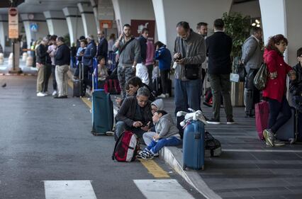 Incendio all'aeroporto di Fiumicino 10
