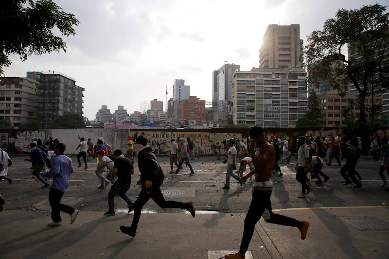 Duri scontri in Venezuela 2
