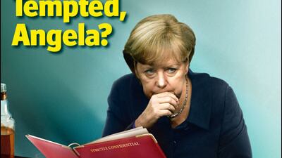 La Merkel in copertina sull'Economist