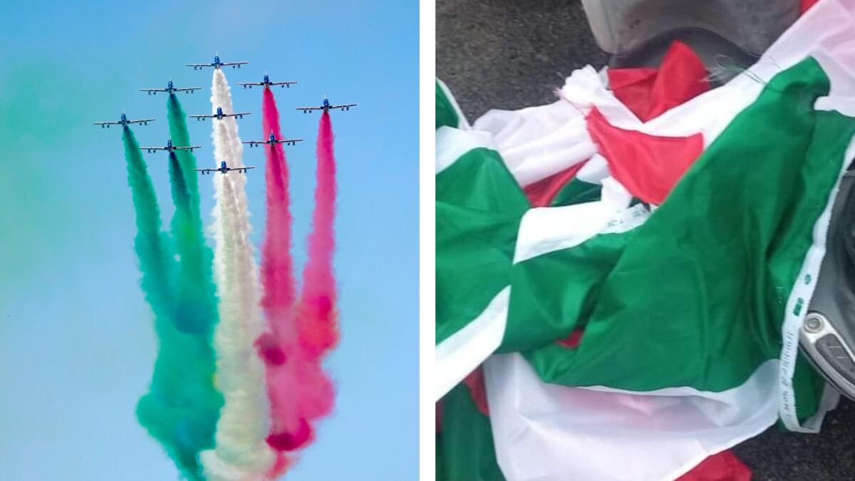 Calpestate le bandiere italiane: ultimo sfregio degli antagonisti al Tricolore
