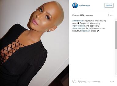 Amber Rose, anche l'ex di Kanye West difende il selfie hot di Kim Kardashian: foto 8