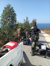 Contingente italiano Unifil, individua e disinnesca ordigni esplosivi 3