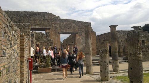 Merkel a Pompei 4