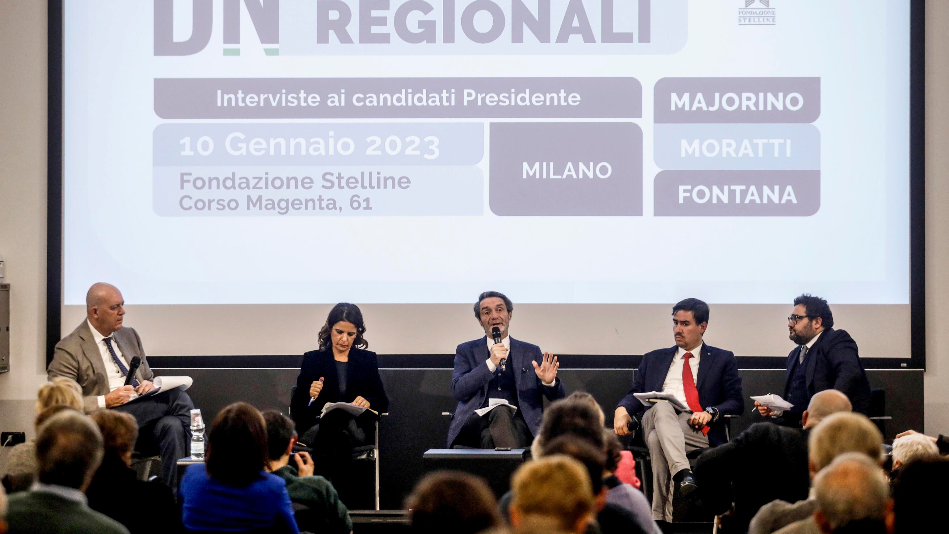 Regione, una poltrona per tre. Un faccia a faccia a distanza