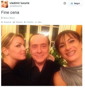 Luxuria ad Arcore a cena con Silvio, Pascale e Dudù 3