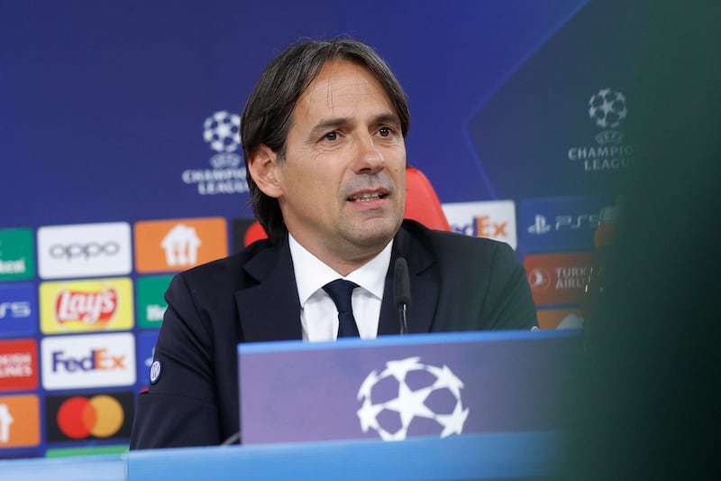 Inzaghi Benfica Inter pre