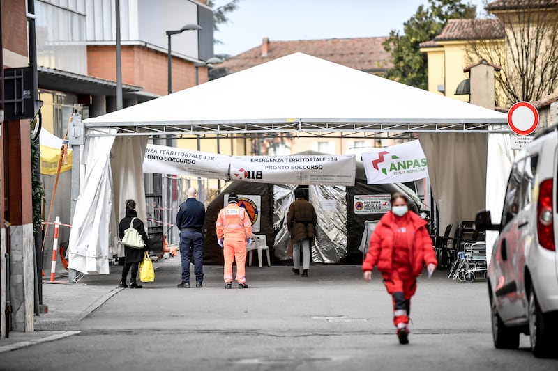 Pronto Soccorso dell'Ospedale di Piacenza (La Presse)