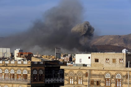Guerra in Yemen, gli effetti dei bombardamenti dell'Arabia Saudita 23