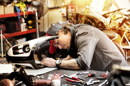 Yamaha TMax Hypermodified by Roland Sands 3