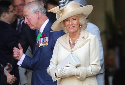 Il Principe Carlo e Camilla per l'anniversario dello sbarco in Normandia  4