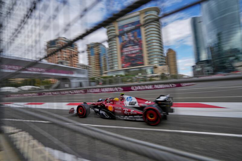 F1 Baku FP3 Hamilton