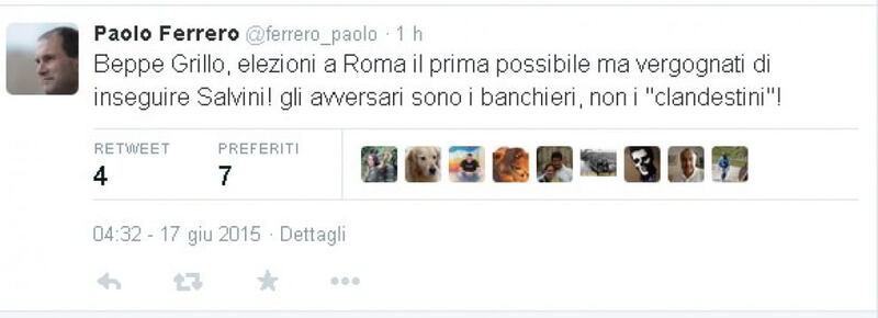 Le critiche della rete al tweet di Beppe Grillo 5