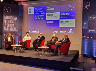 "Intelligenza Artificiale – La Quinta Rivoluzione": l'evento a Torino del Giornale per i 50 anni 1
