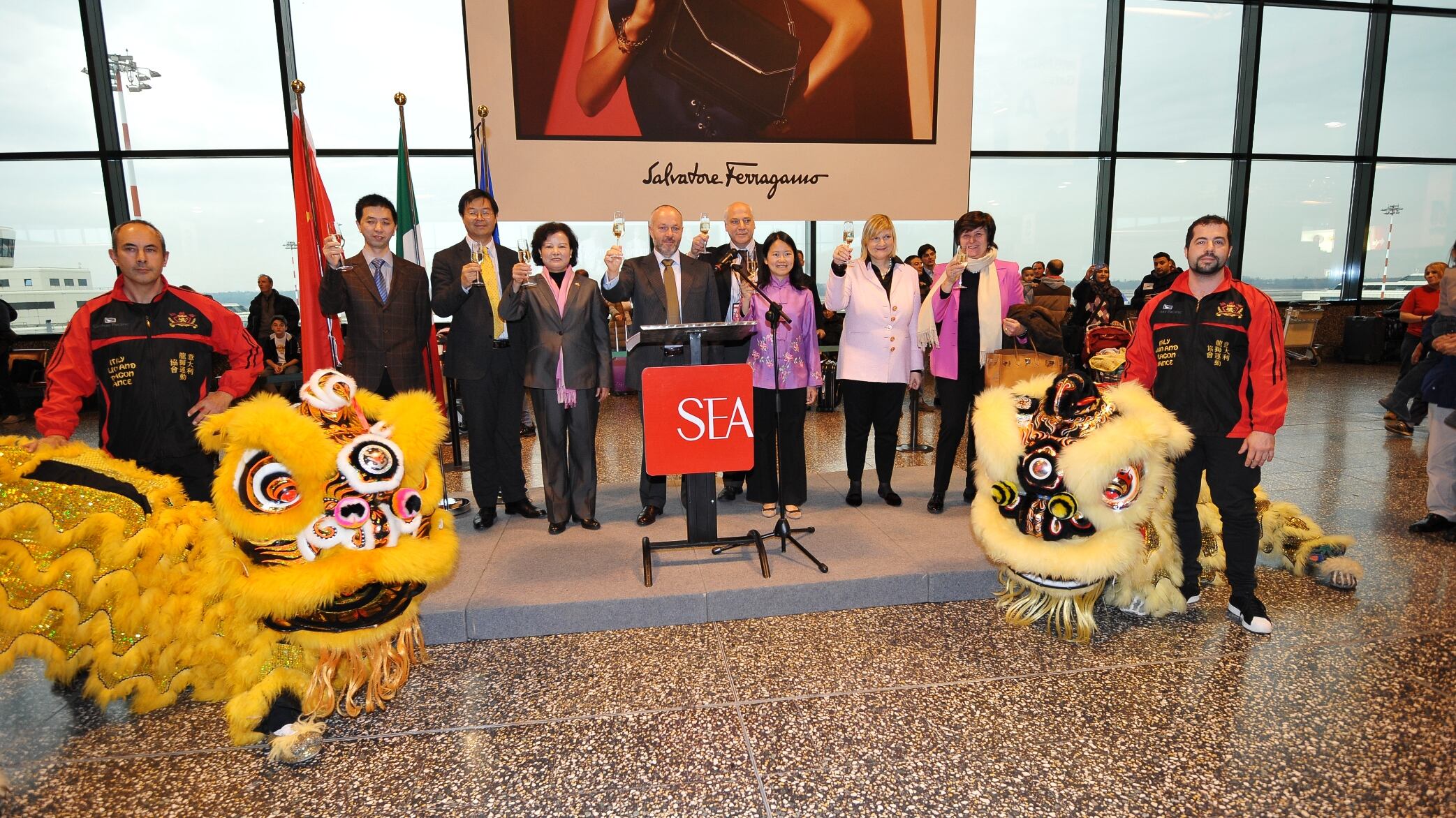 Capodanno cinese festeggiato a Malpensa, scalo “Chinese friendly”