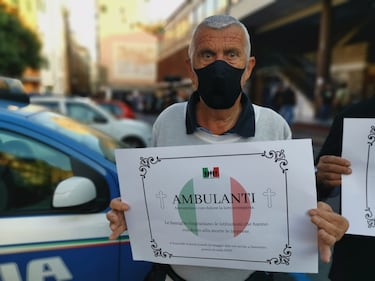 Sanremo: partite iva celebrano funerali delle imprese italiane 16