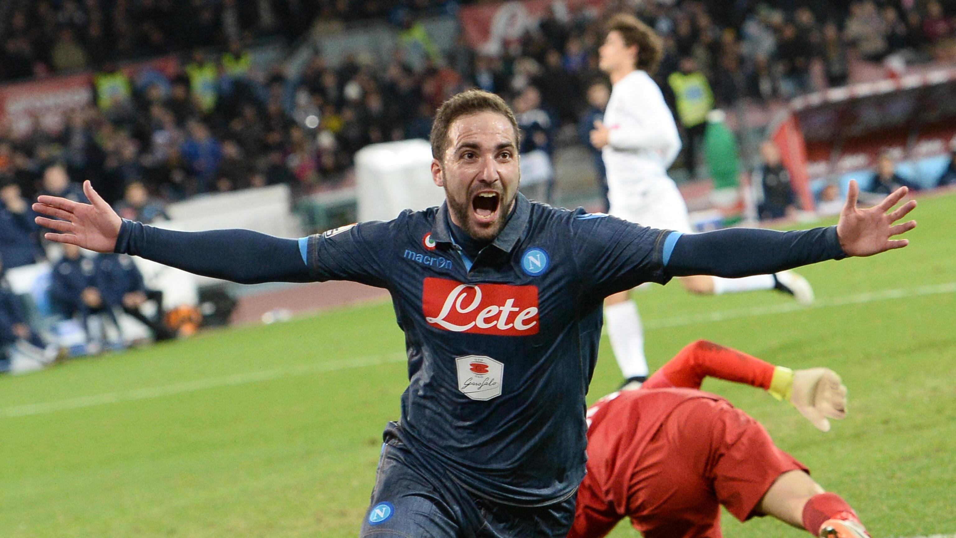 Higuain trascina il Napoli, Inter fuori dalla Coppa Italia