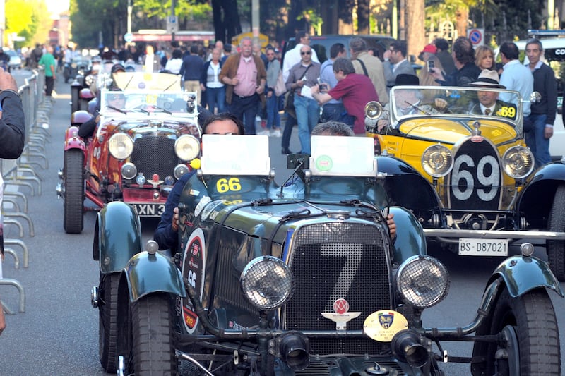 La “1000 Miglia” compie 100 anni e torna a solcare le strade del 1927