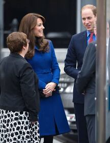 Kate Middleton, bella e glam in blu in Scozia 6