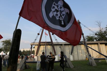 Le foto della festa di Casapound 3