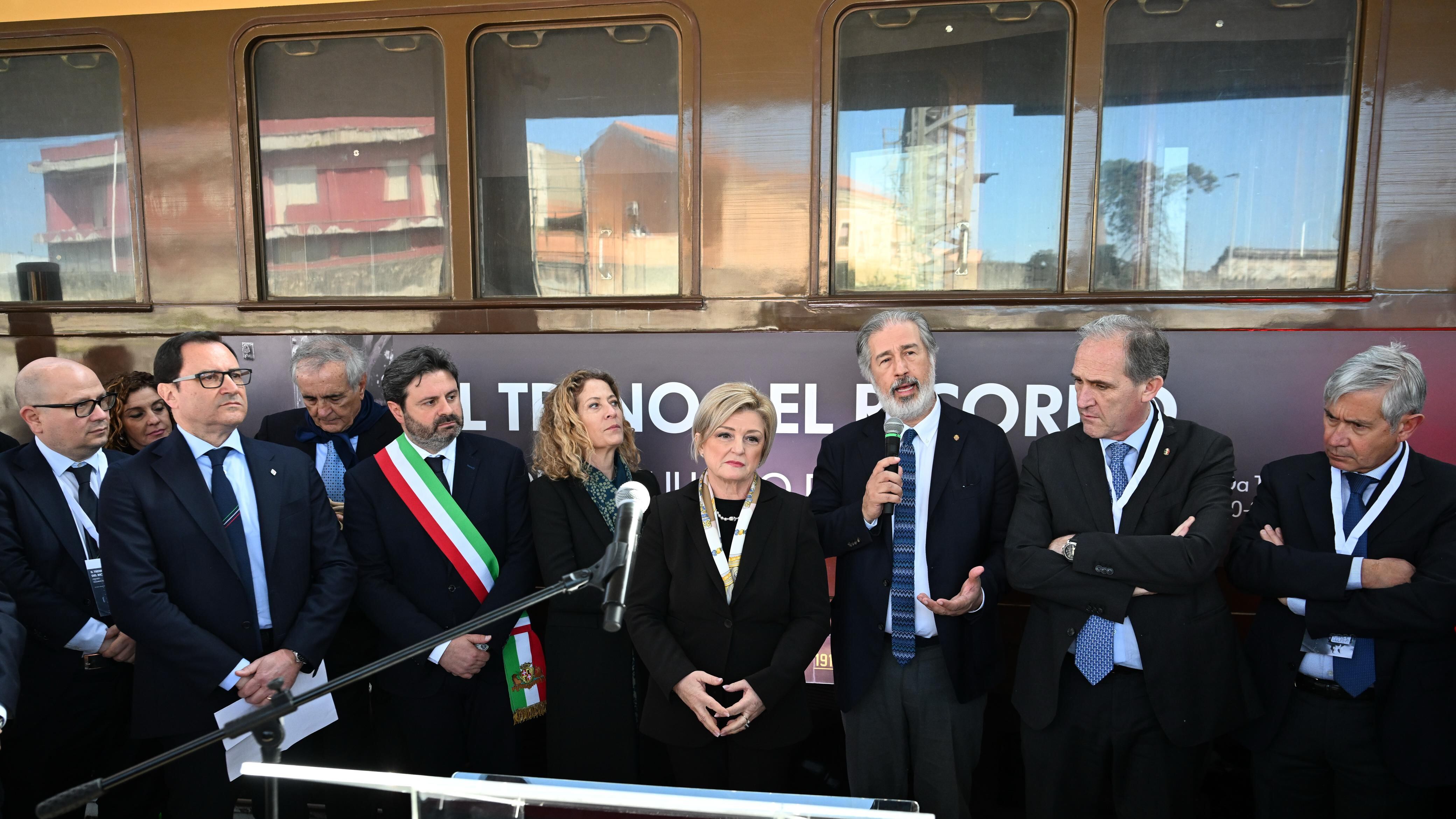 Treno del ricordo, a Sassari l'ultima tappa del viaggio in memoria dell'esodo giuliano-dalmata