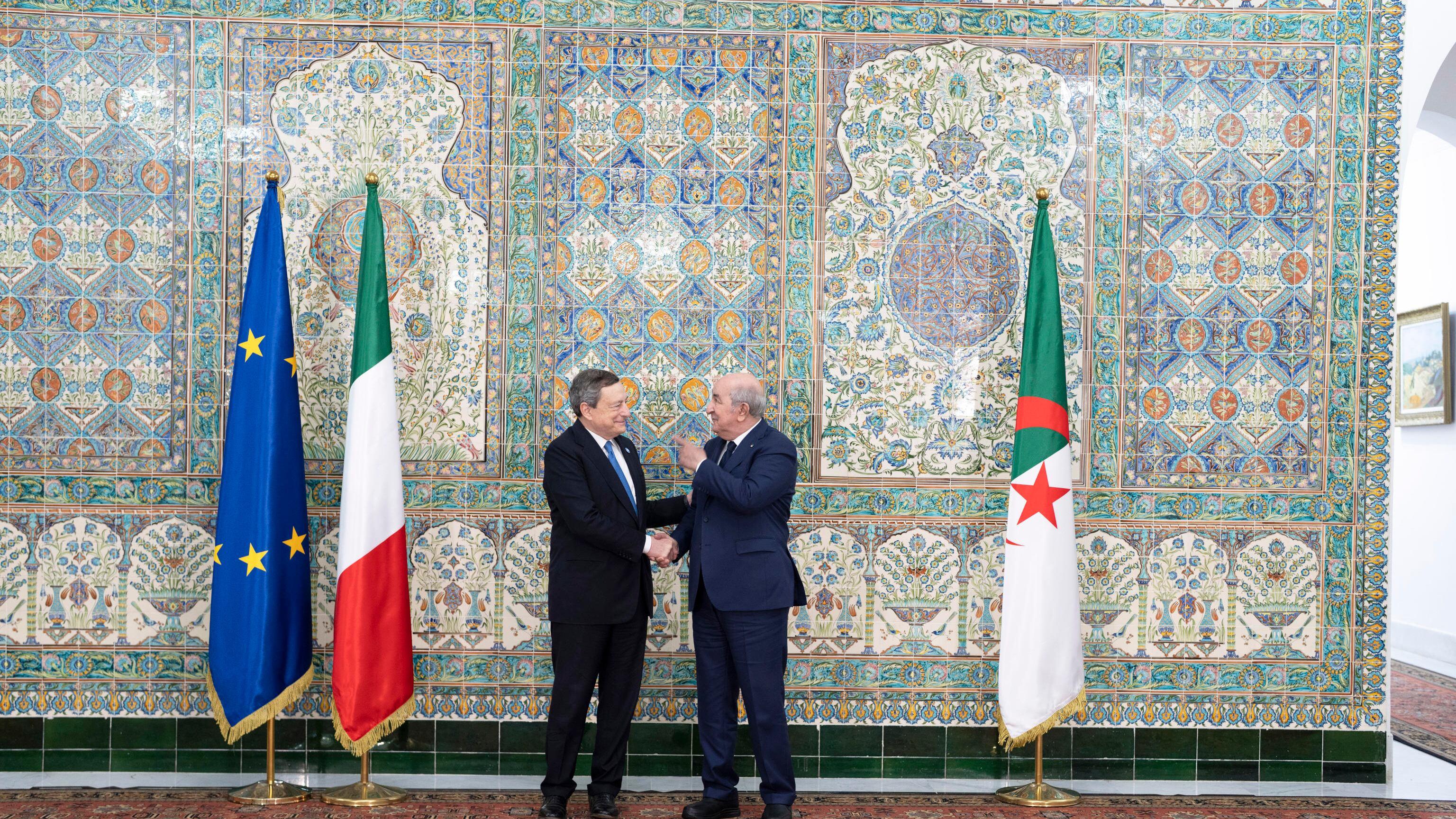 Arriva il gas dall'Algeria. Servirà a rimpiazzare un terzo di quello russo