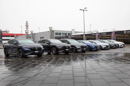 Oslo-Milano, andata e ritorno con Mercedes-Ionity: guarda le foto 5