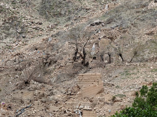 Ecco cosa resta dopo l'esplosione della Moab