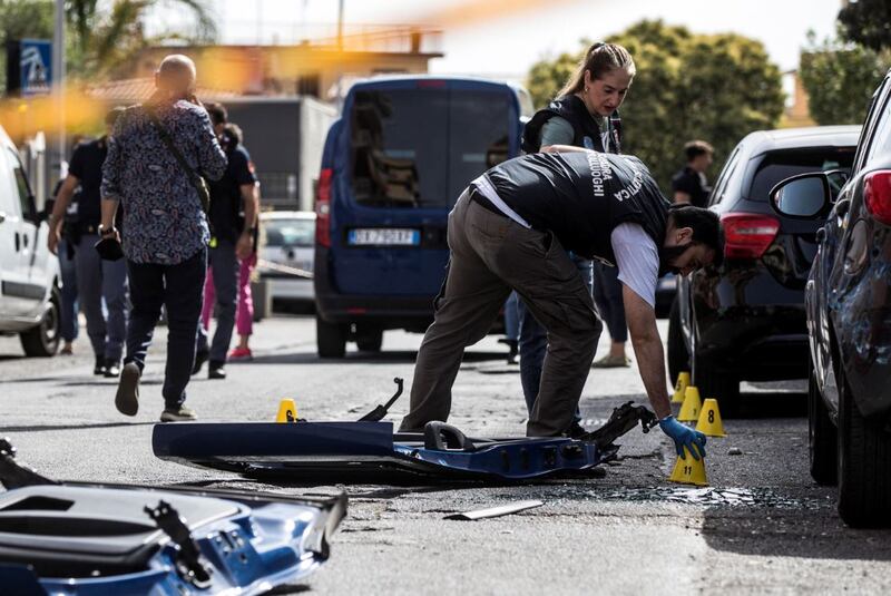 Preso d'assalto un portavalori a Roma, guardia giurata rimasta ferita 9
