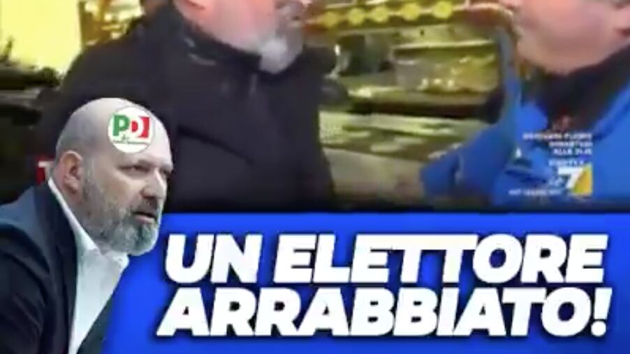 "Io ho gli stivali", "Cosa dici...?". Tutta l'ira di Bonaccini al bar