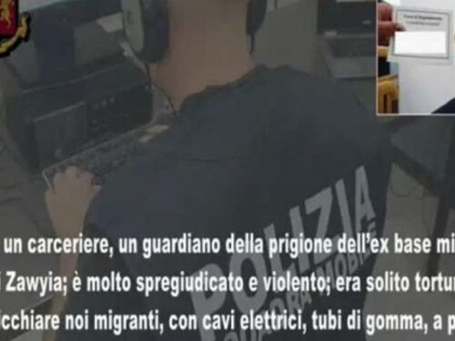 La prigione degli orrori in Libia gestita dalla polizia
