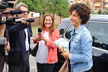 Agnese Renzi va a scuola 8