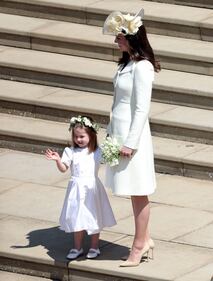 Royal Wedding: Kate Middleton in bianco 1