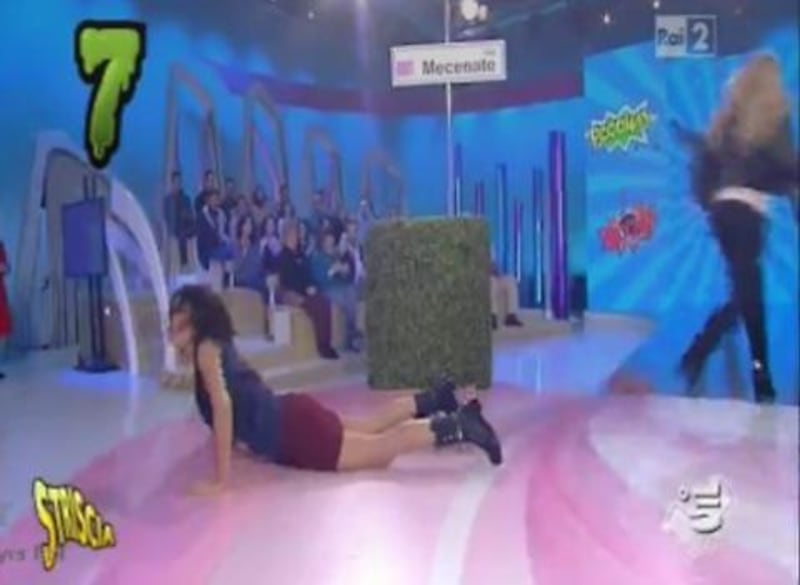 Balivo senza mutandine in diretta tv? 2