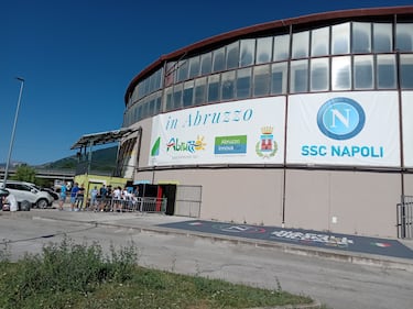 I tifosi del Napoli "invadono" Castel di Sangro 3