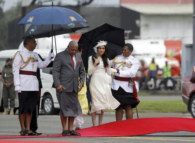 Meghan Markle e il Principe Harry alle Fiji 2
