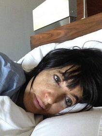 Naomi Campbell appena sveglia per Unicef 6