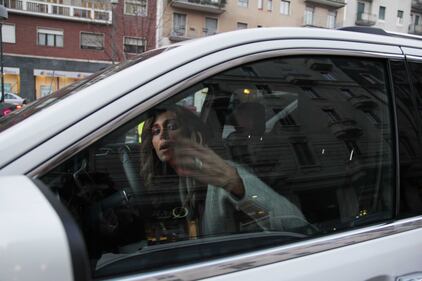 Belen Rodriguez bloccata dai forconi 5