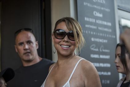 Mariah Carey, tutte le foto a Saint Tropez 11