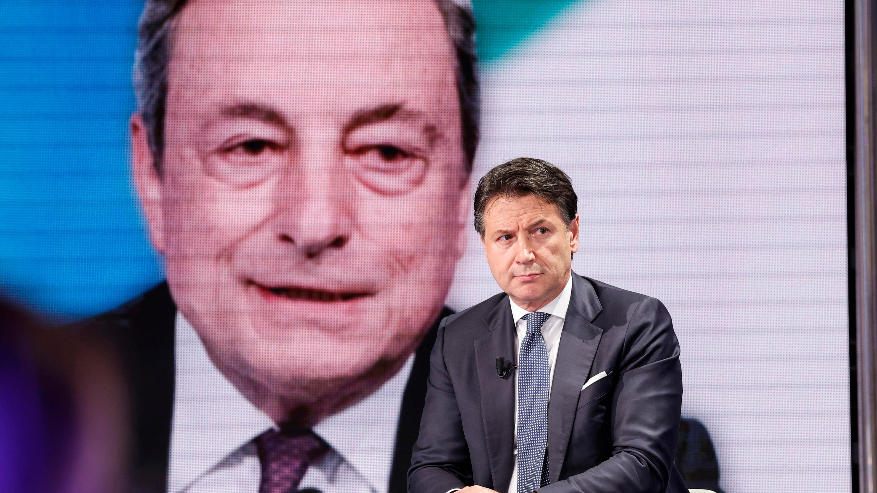 Slitta il faccia a faccia tra Draghi e Conte