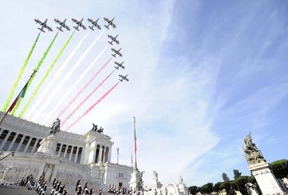 La cerimonia all'Altare della Patria 8