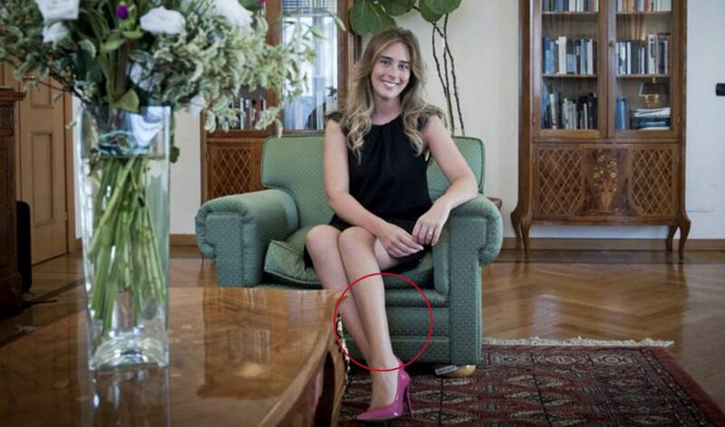 Maria Elena Boschi photoshoppata da Sette