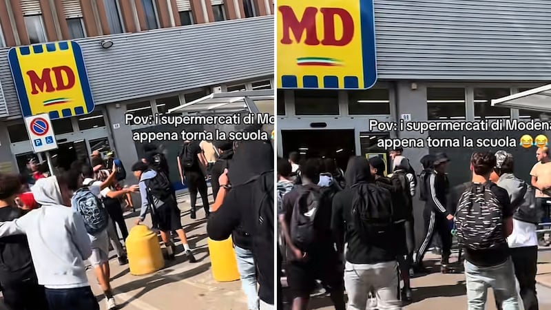 Maranza assaltano il supermercato dopo la scuola: in 50 fanno razzia nelle corsie e il video diventa virale