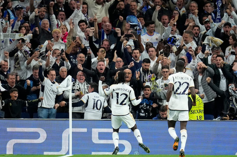 Camavinga gol Real Madrid Man City