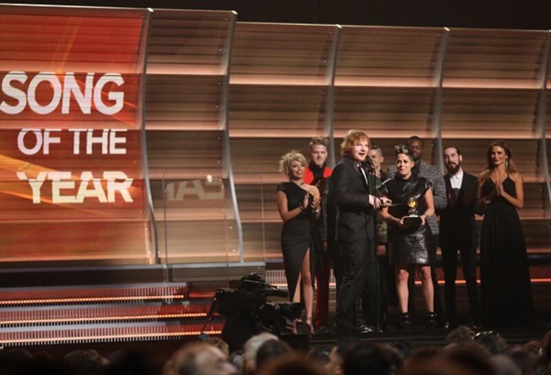 Grammy 2016: è di Ed Sheeran la canzone dell'anno. Foto 7