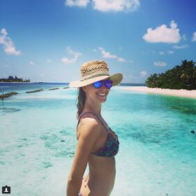 Elena Santarelli, pilates su Instagram 7