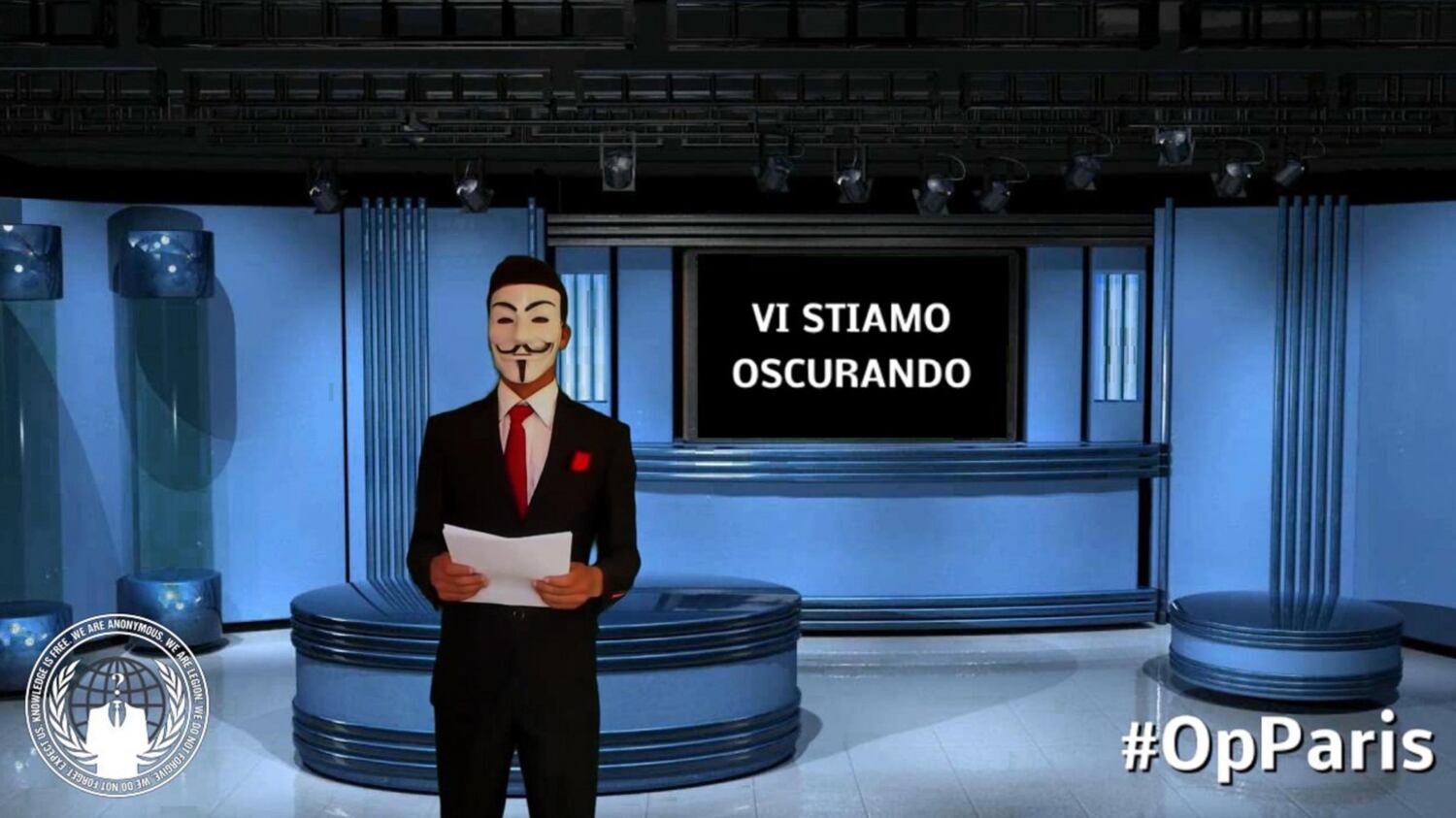 Anonymous: "L'Isis voleva colpire Firenze a Capodanno"