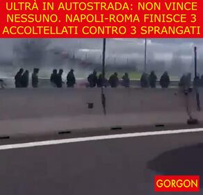 La satira del giorno. Ultrà in autostrada: non vince nessuno 1