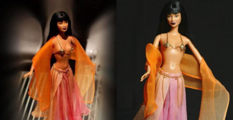 Barbie De Beers con oltre 160 microdiamanti. Prezzo 85.000 euro